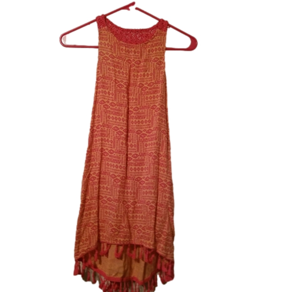 Girls  coral/pink sundress